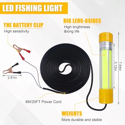 Submersible Fishing Light - 6m