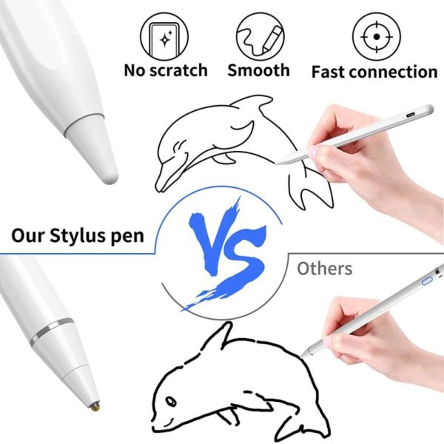 Universal Efficiente-Series - Tilt Pen White