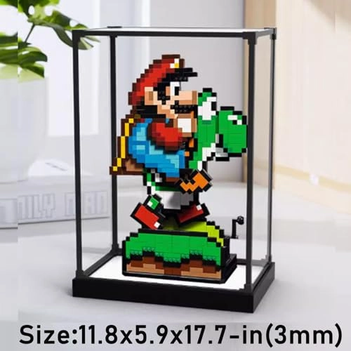 Acrylic Display case - Designed for Lego 71438 11.8x5.9x17.7-in(30x15x45-cm)