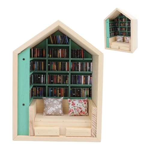 Bookshelf Mini House - over 200 pieces