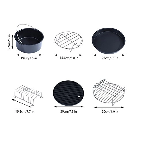 Air Fryer Accessories - food-grade material 11 Pcs