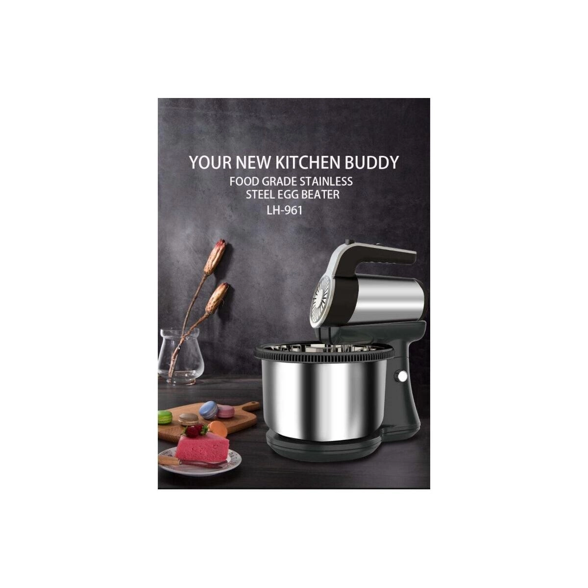 Stand & Hand Mixer - 4L 1000W