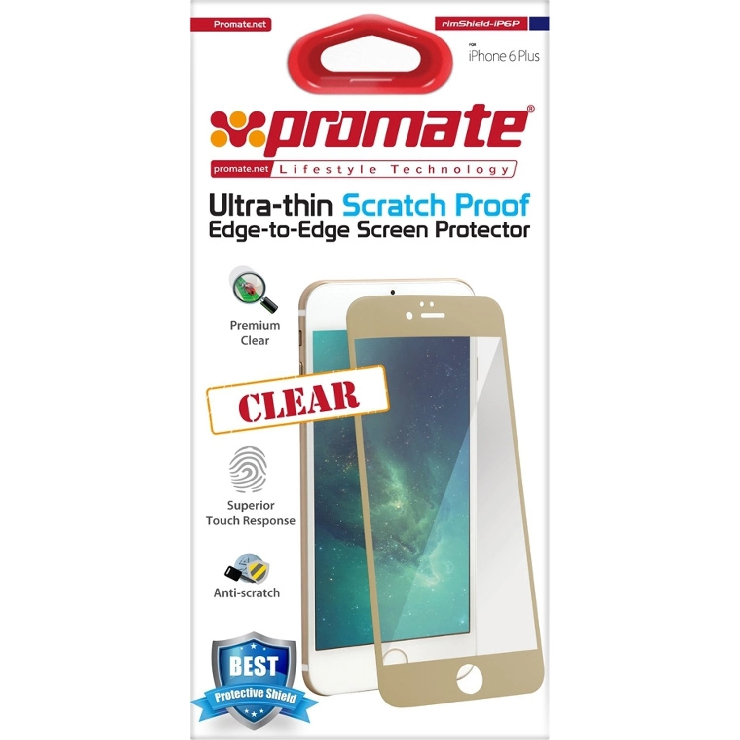 Scratchproof PET Screen Protector for iPhone 6 Plus