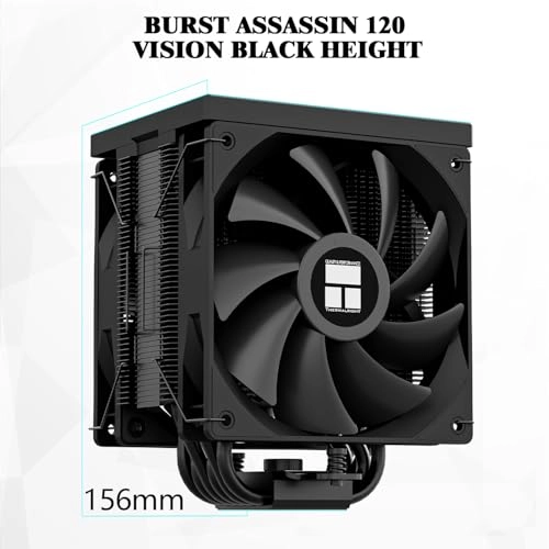 Burst Assassin 120 Vision - IPS 2.4-inch Square Rotatable Display 120mm Forward and Reverse Fan Design