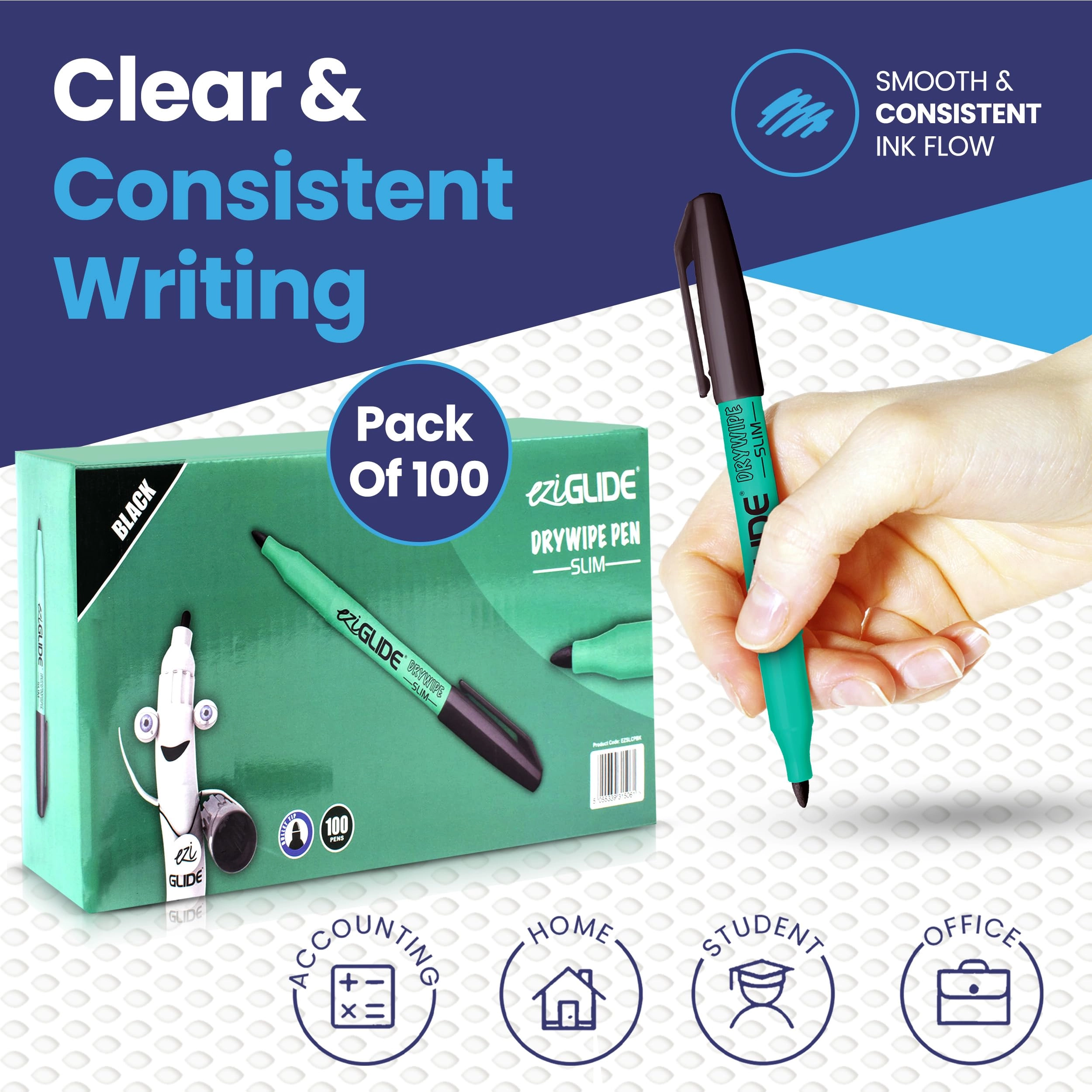 Whiteboard Pens - Black Medium