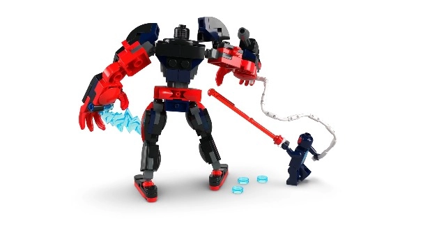 Miles Morales Mech Vs. Spider-Man 2099 - Super Heroes Marvel