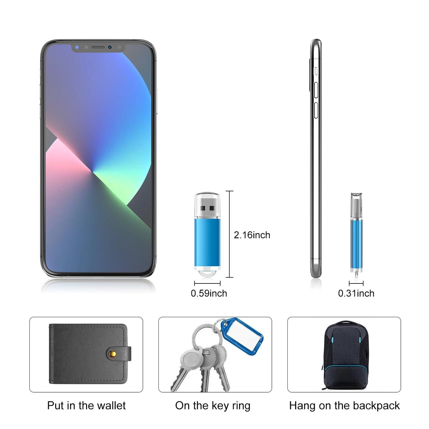 U215-BUGOS5*2-2G - USB 2.0 2GB Pack