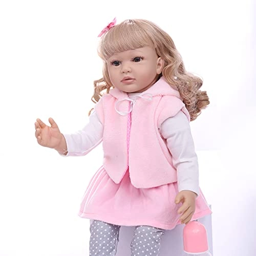 Reborn Baby Doll - 22 Inches / 55 cm Silicone Ages 3+