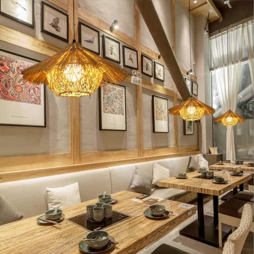 Bamboo Chandelier - Dimmable