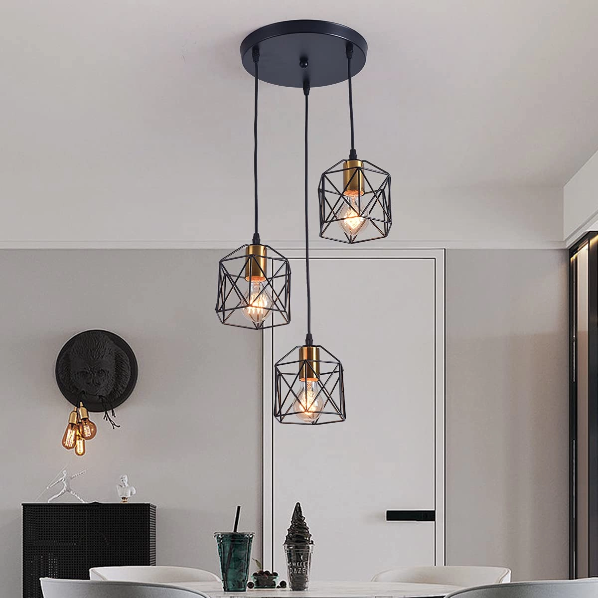 Oninio Industrial Pendant Light - Dimmable