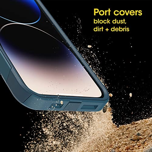 Commuter Series Case with MagSafe - Synthetic Rubber for iPhone 14 Pro Max