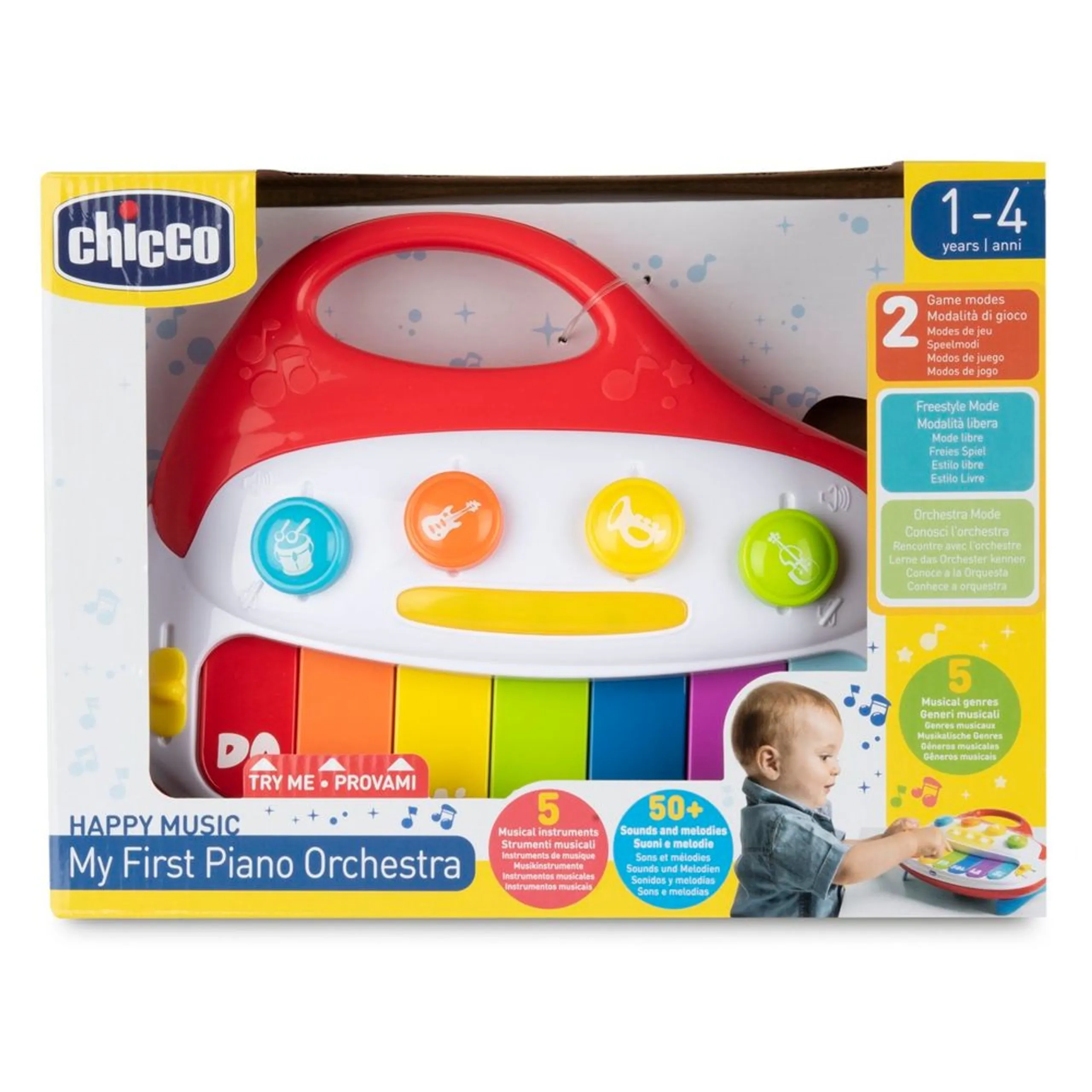 My First MultiColor Piano - 12 months+