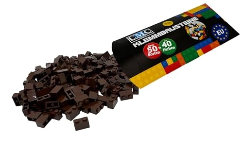 Clamping Blocks 1 x 2 - 200 pcs 180 green