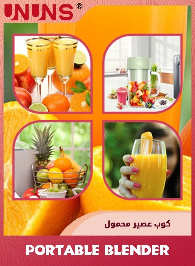 Portable Blender - Cordless USB Rechargeable Leakproof Lid