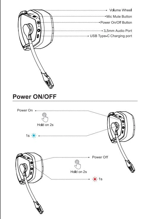 G06 Wireless Headset