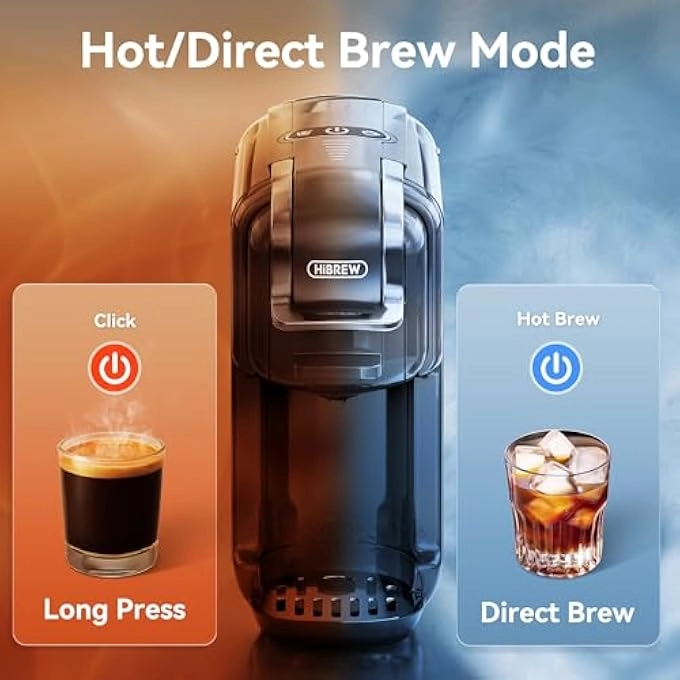 5-in-1 Capsule Espresso Machine & Milk H2B M1A