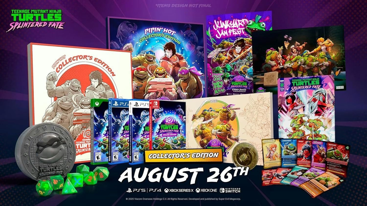 U&I Entertainment Teenage Mutant Ninja Turtles: Splintered Fate Deluxe Edition - PlayStation 5