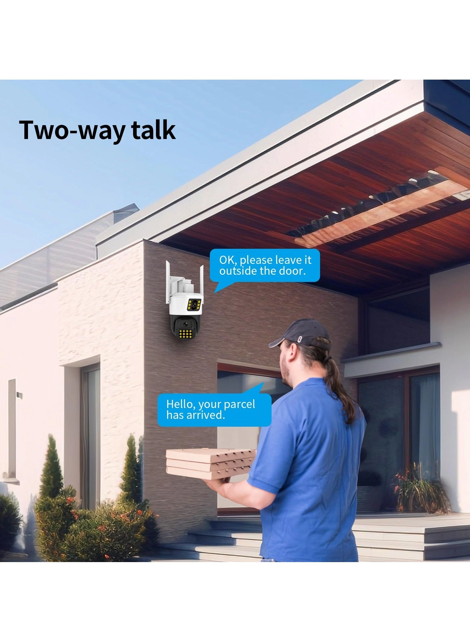 Outdoor Security Camera 1080P