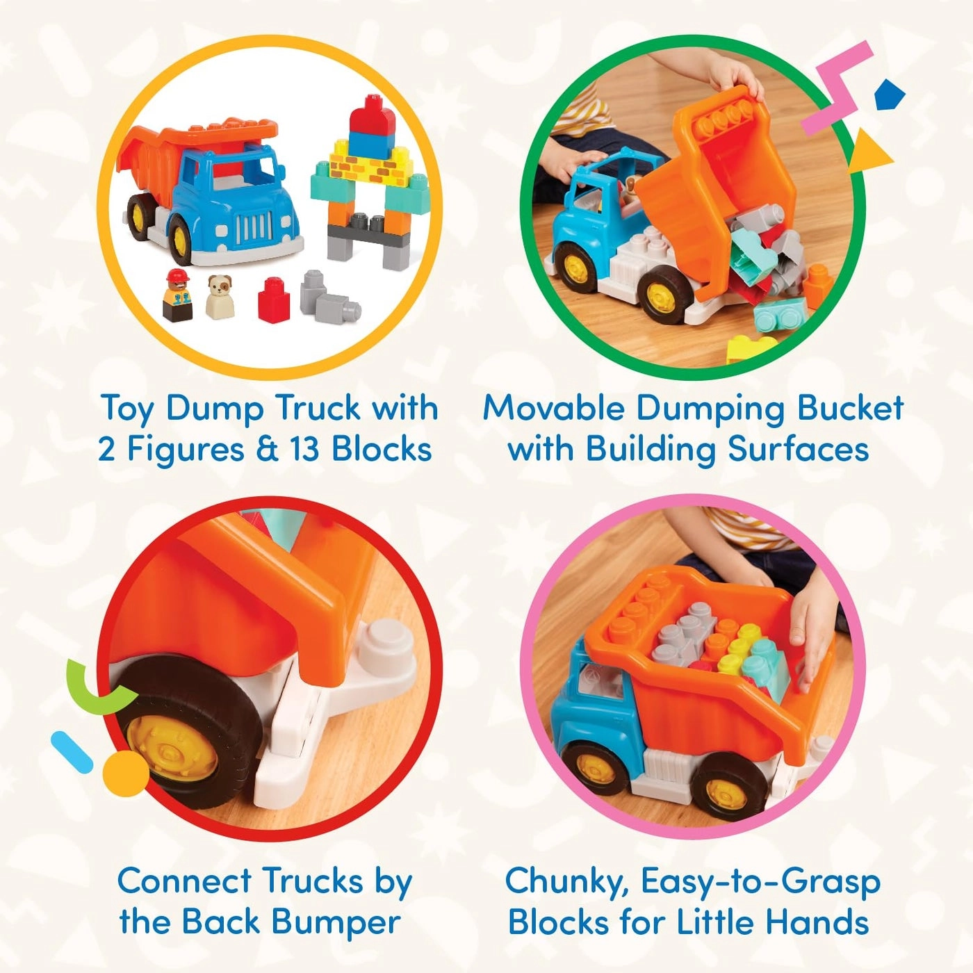 Large Building Blocks - 80 pcs