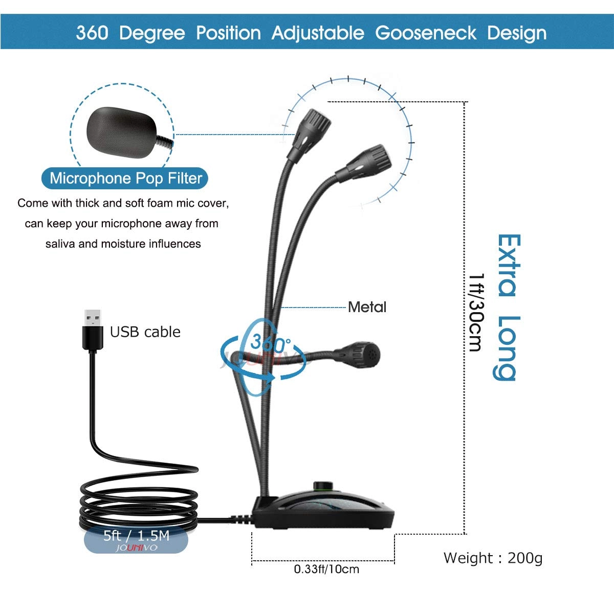 JV-603PRO USB Microphone
