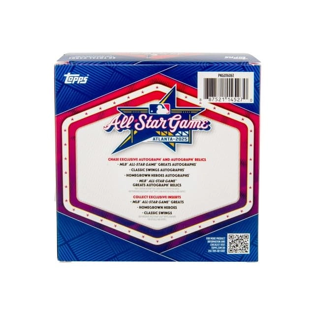MLB All Star Game Baseball Trading Cards Mega Box - 80 pcs