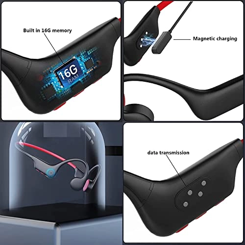 Bone conduction sports earphones Wireless Headphone