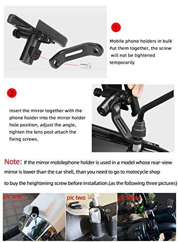 Mobile Phone Holder For Kawasaki KLR650 KLR250 Motorcycle