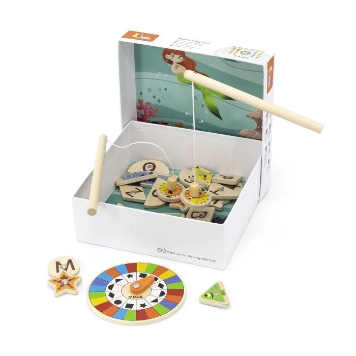 Magnetic Fishing Game - 3 + 26 piece(s)