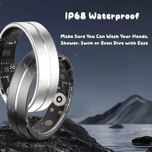 Smart Ring - IP68 Waterproof 18 Milliamp Hours