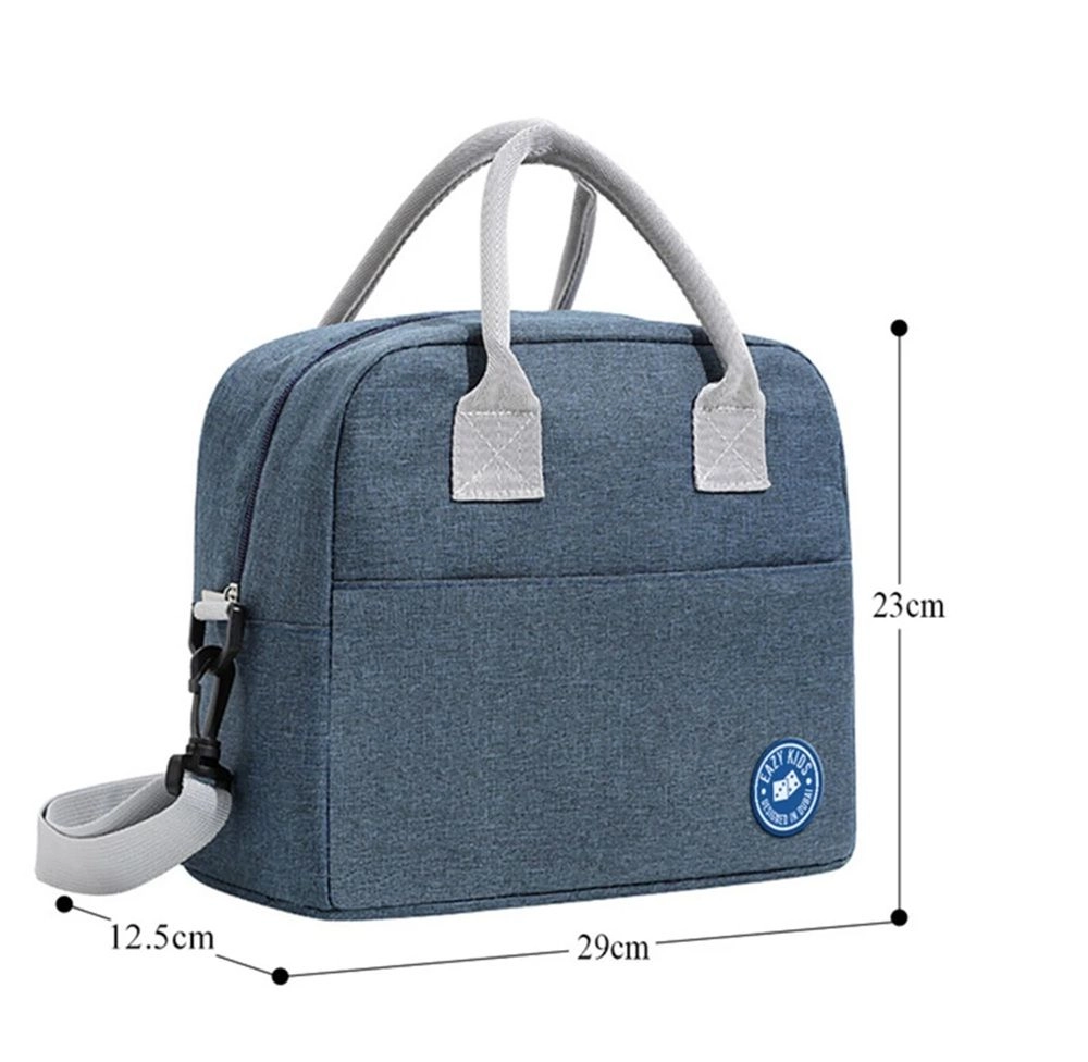 Convertible Bento Lunch Box - T-Rex Grey 6 And 4