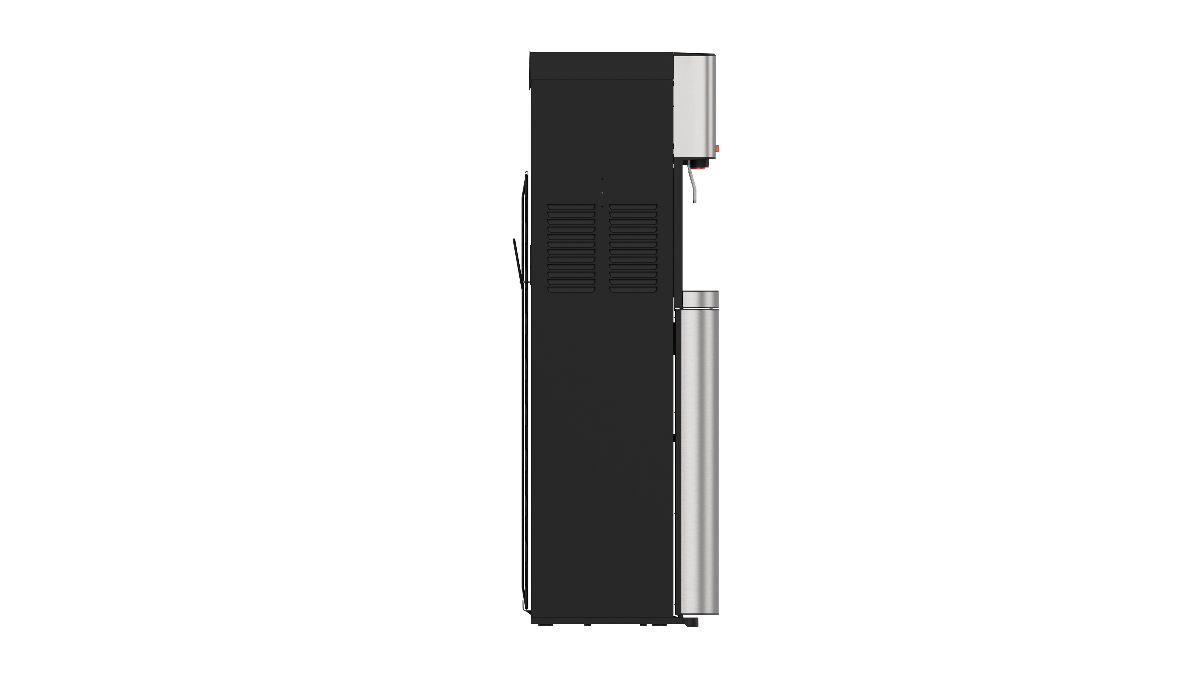 RWF-W2468UVBG(K) - Bottom-load 3 Tap Stainless Steel Black