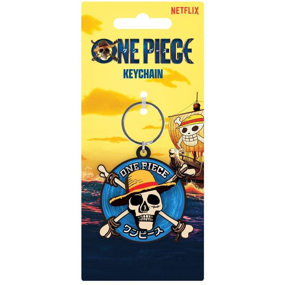 One Piece Spinner Keychain - Straw Hat Crew