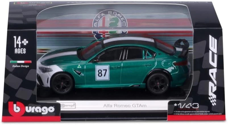 Alfa Romeo GTAm - cast metal - 1:43
