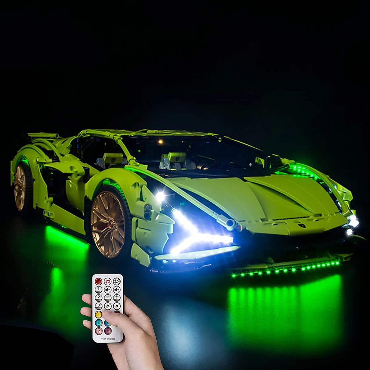 wddspsh Led Lighting Kit for 42115 - Car