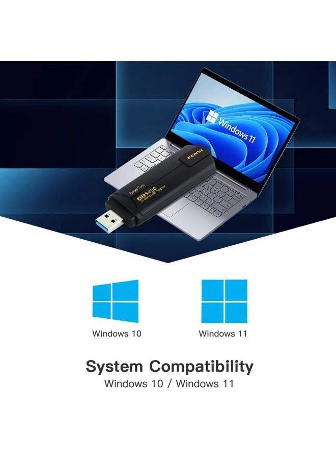 AX5400 - Tri-Band 6GHz 5GHz 2.4GHz USB 3.0 WiFi 6E