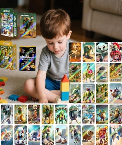 Brainrot Cards - 60PCS 2 Boxes Set