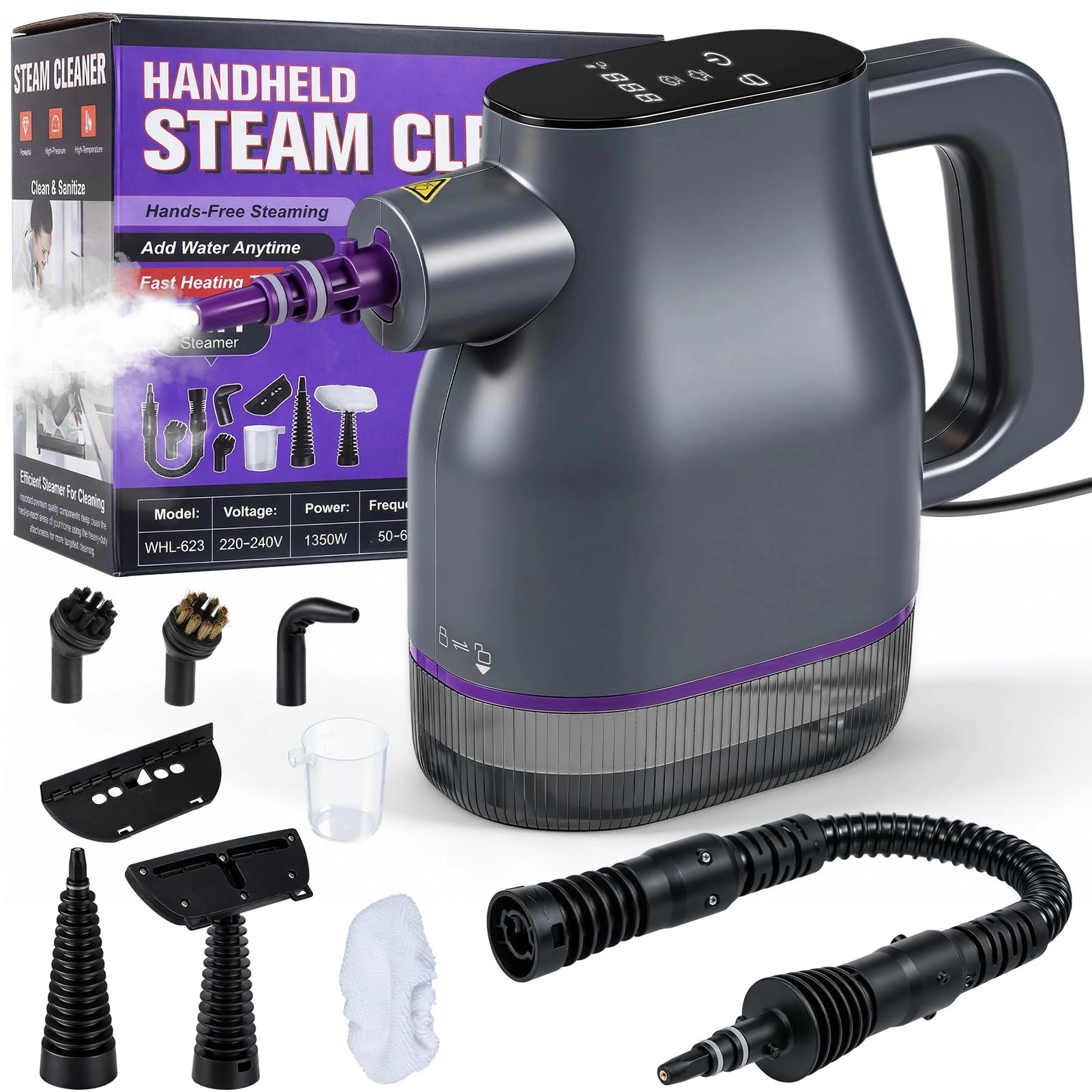 Yaskyly Portable Steam Cleaner - 400 Milliliters