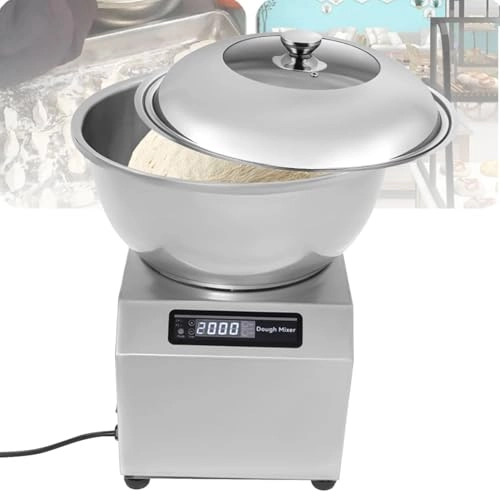 Commercial Spiral Dough Mixer Machine - 5KG/11LBS 1800W 2200W