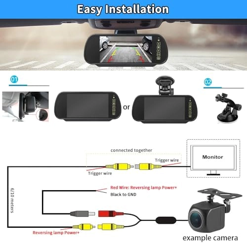 TFT LCD Auto-View - 4.3 inch 7 Inch