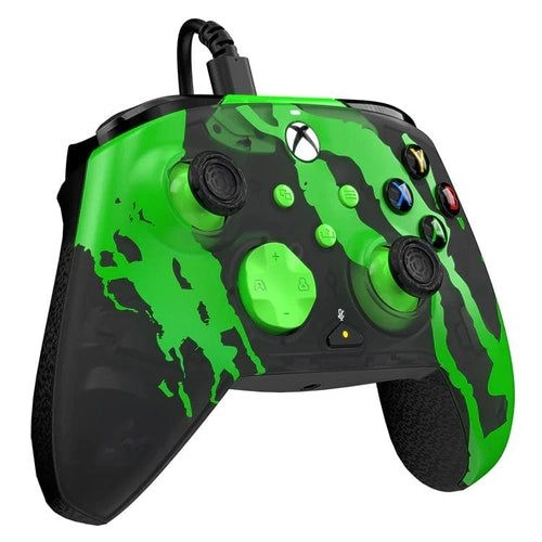 Xbox Series X/S, Xbox One & Windows 10/11 PC REMATCH GLOW Advanced Wired Controller Jolt Green
