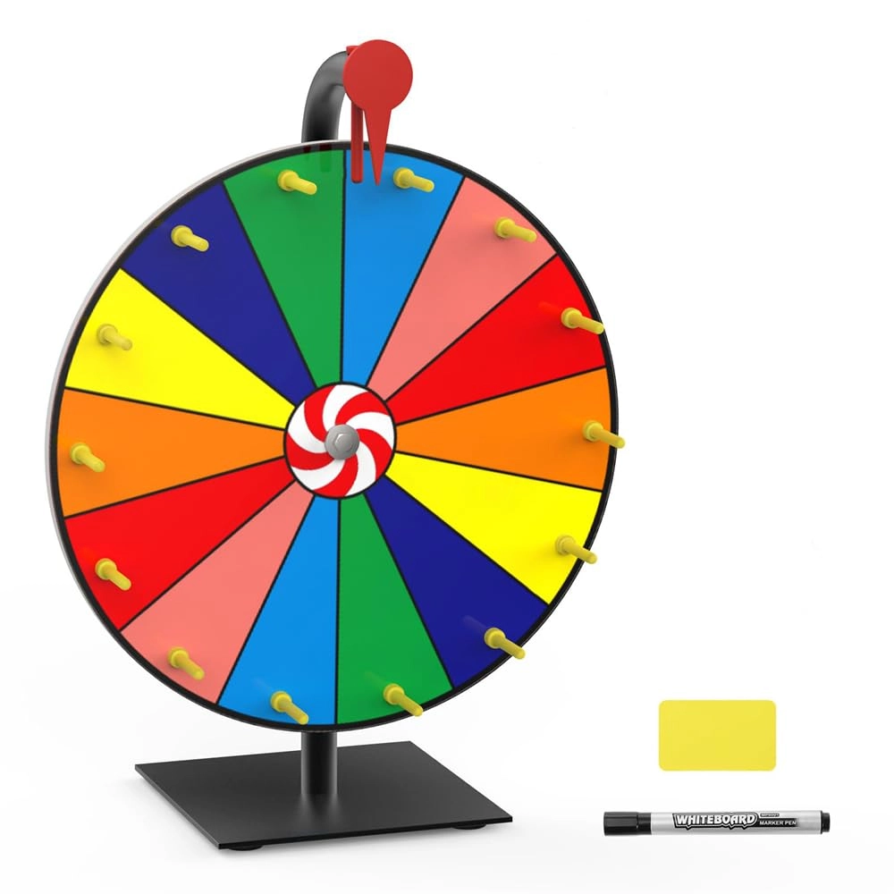 Jfadg Prize Wheel - 12 Inch multicolor