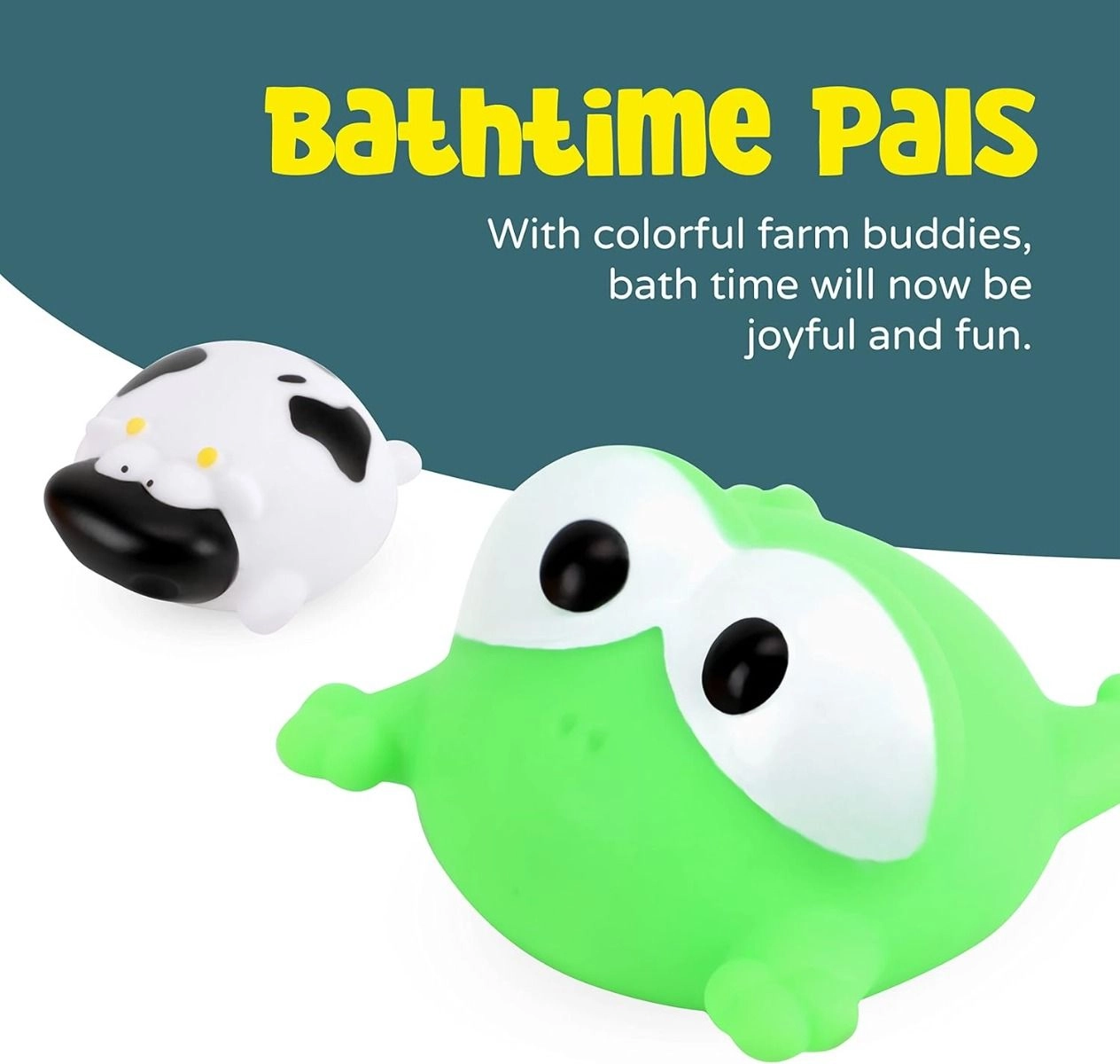 Farm Buddies - Baby Bath Toys 4 Pieces