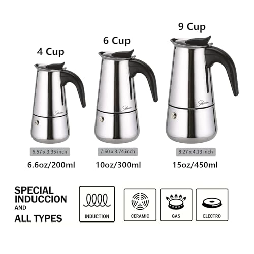 Moka Pot - 10 fl oz/300 ml