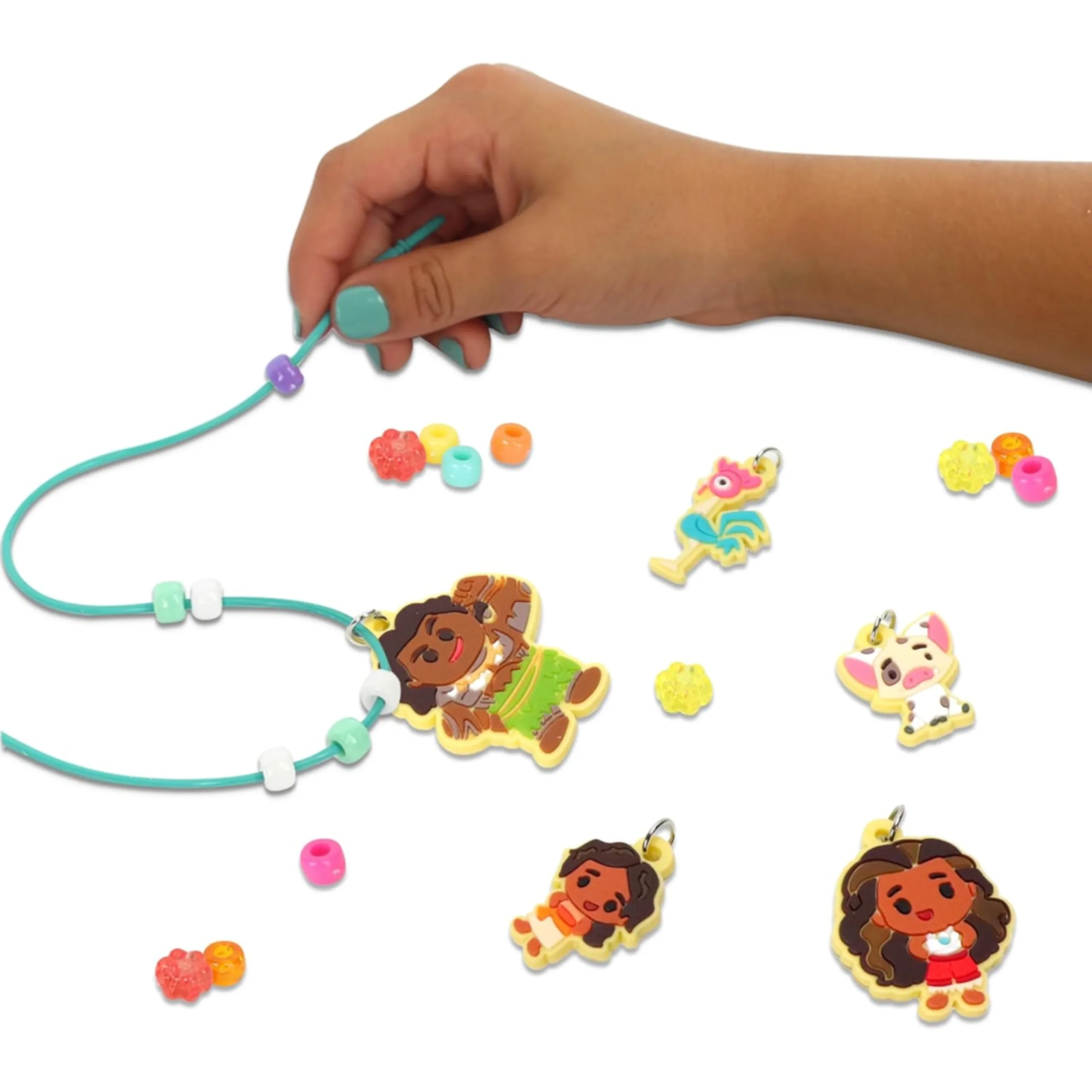 Moana 2 Necklace Activity Set - 150 beads 5 charms