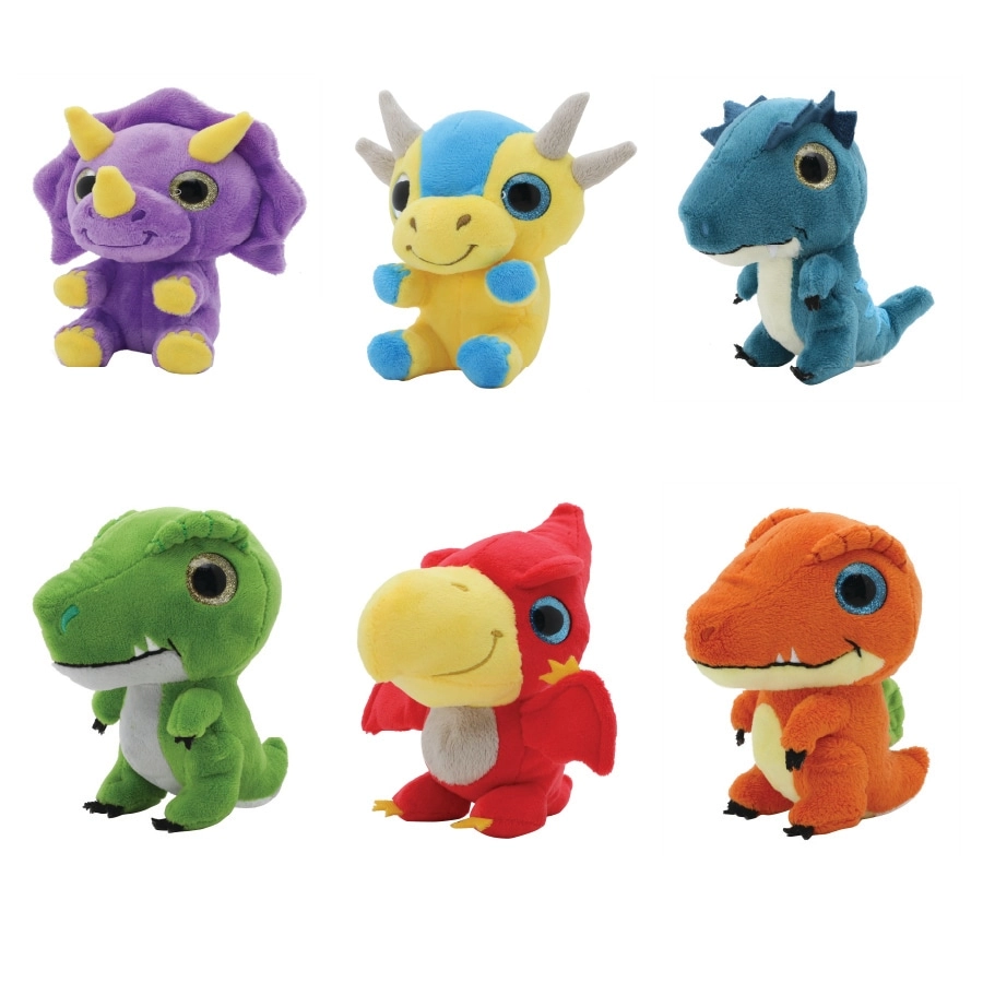 We Trade International Dinosaurs Roaring Pals 12 cm Plush Sound effects