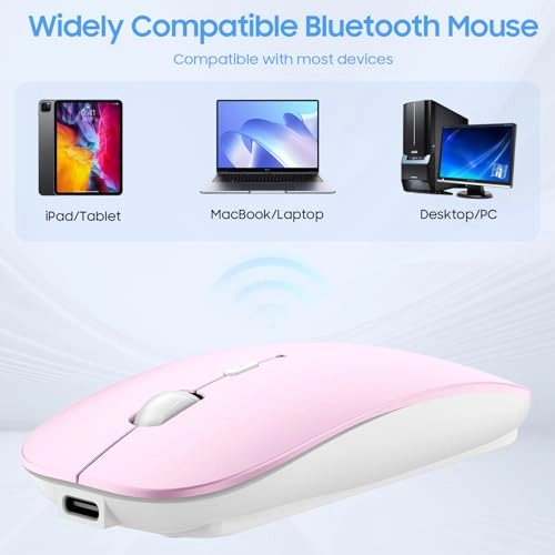 Rechargeable Silent Mouse - Bluetooth