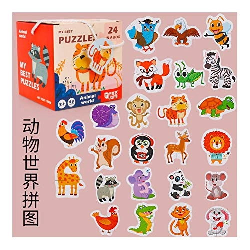 Cognitive Puzzle Jigsaw - 4-6 Years Old 48 pieces