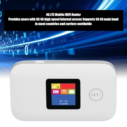 Portable WLAN Router - 4G 150Mbps (DL) 50Mbps (UL)