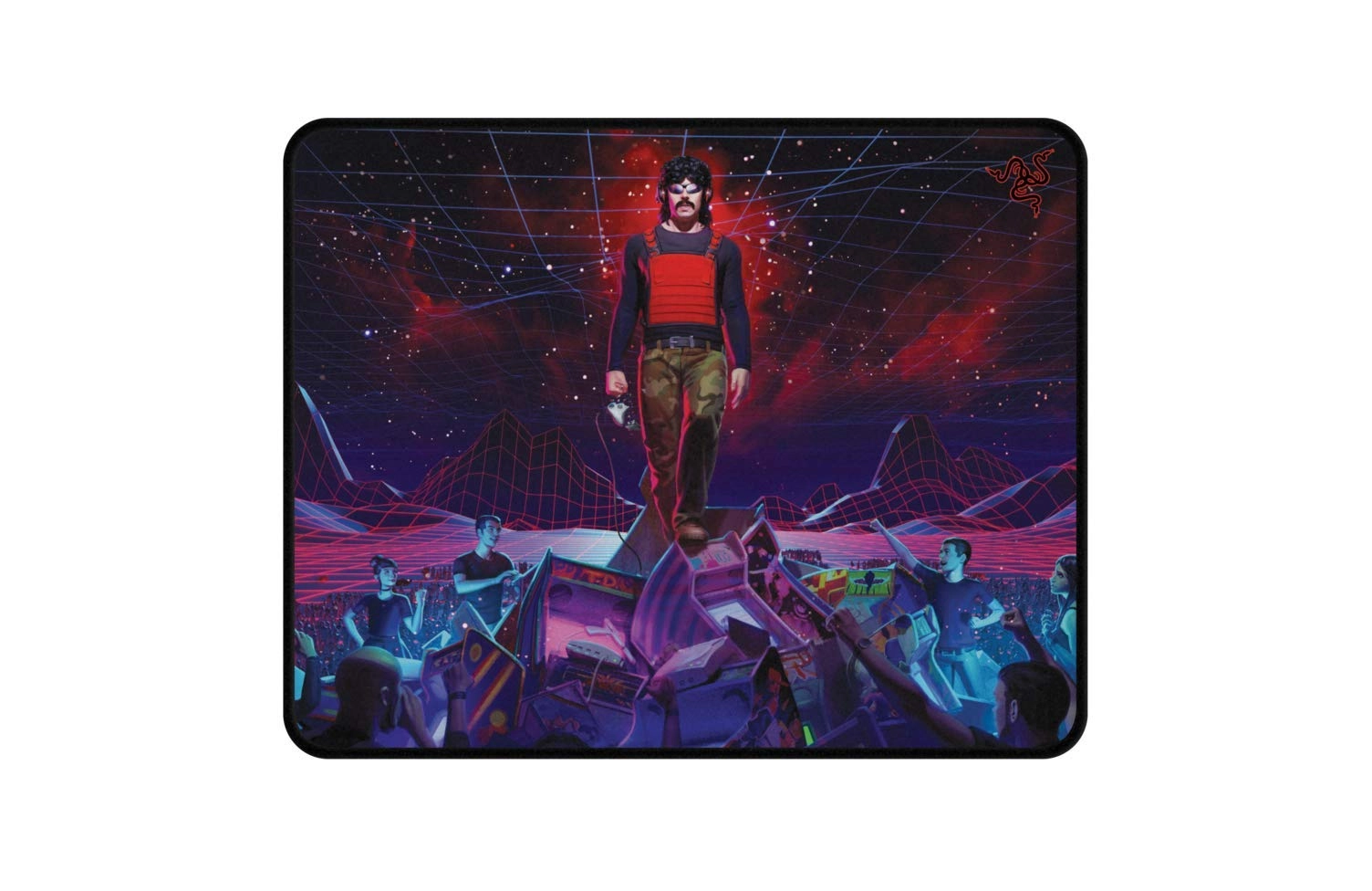 Razer Goliathus Speed Rubber Gaming Mouse Pad - 44.42x30.53 cm