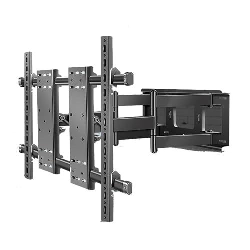 DANYQSM TV Mount Bracket Dual Swivel Articulating Tilt - 130KG 70-120 Inch